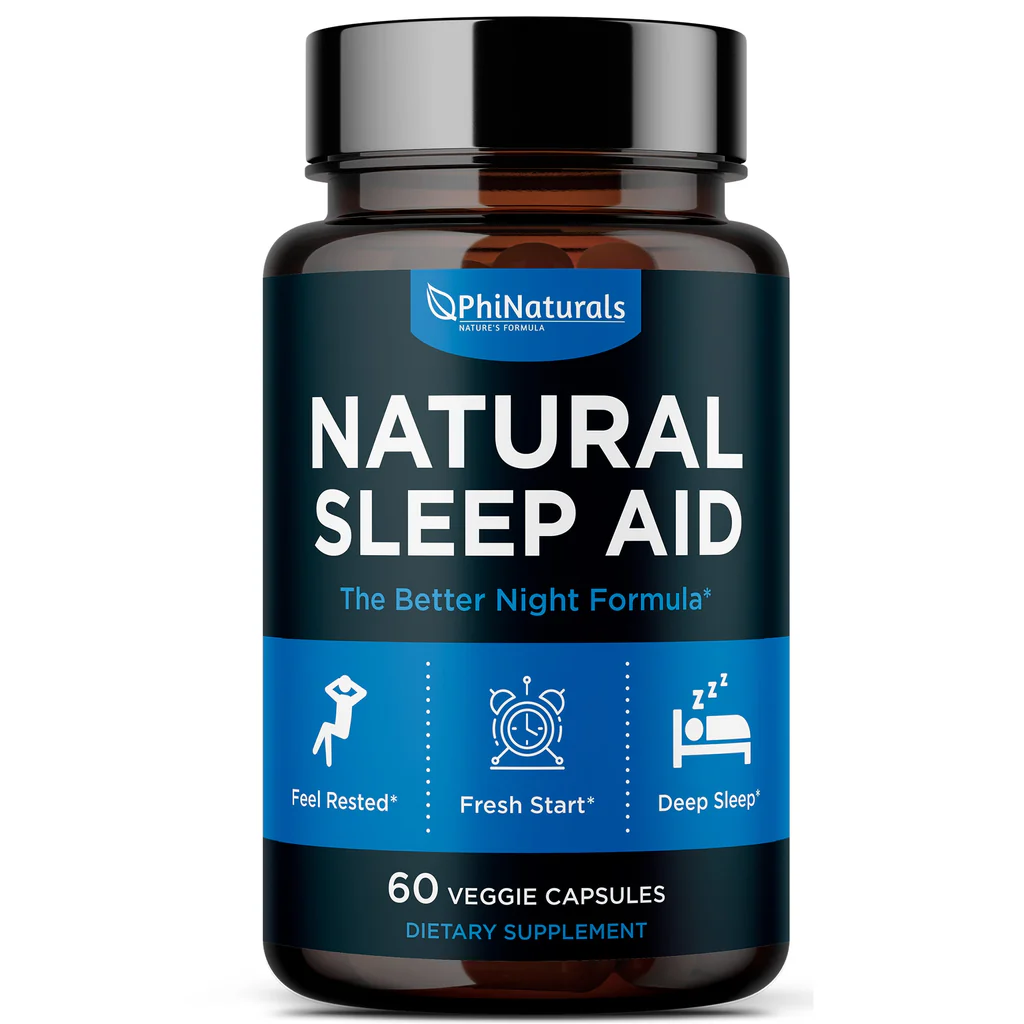Natural Sleep Aid Herbal Supplement